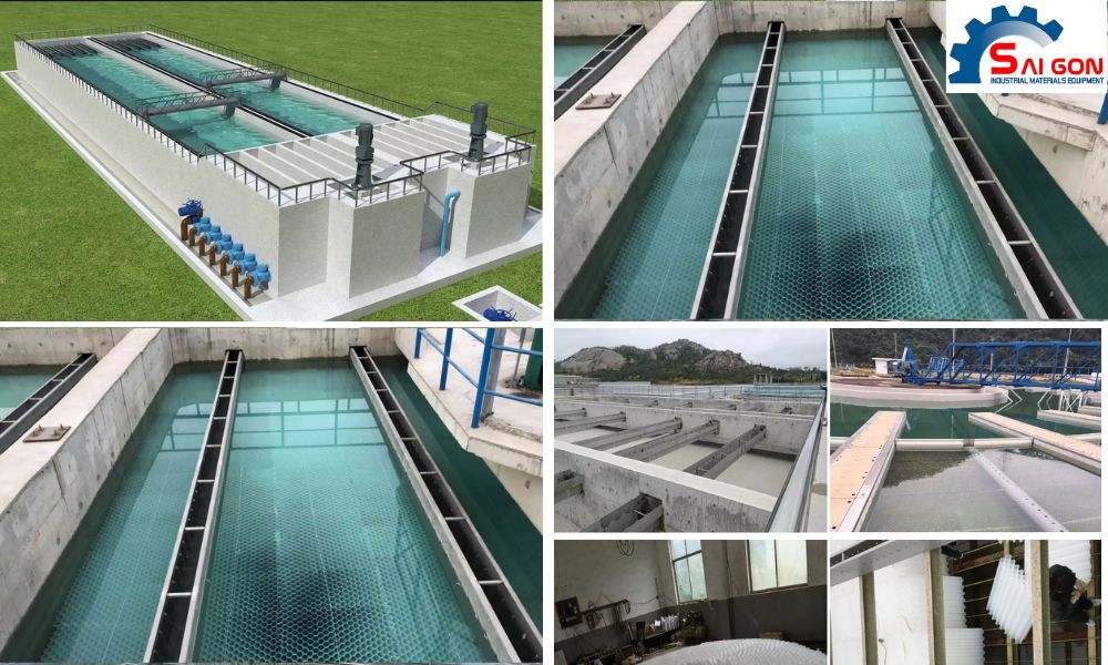 Ứng dụng của tấm lắng Lamen trong thực tế