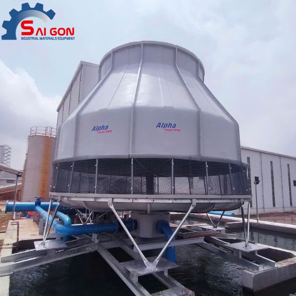 Tháp giải nhiệt cho nhà máy nhựa