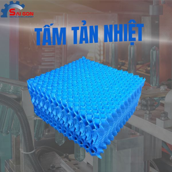 Tấm tản nhiệt tháp giải nhiệt là gì? Các loại tấm tản nhiệt