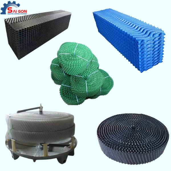 Tấm tản nhiệt PVC cho tháp giải nhiệt chính hãng, giá tốt