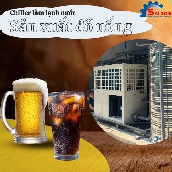 Chiller cho sản xuất đồ uống