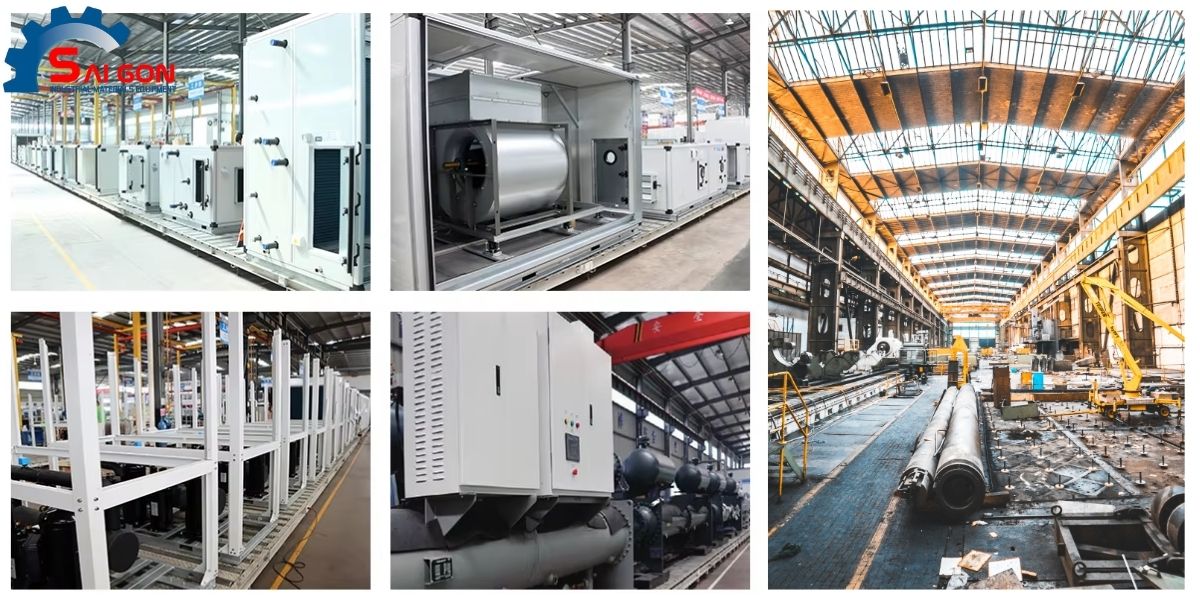 Các thành phần của Chiller làm lạnh nước