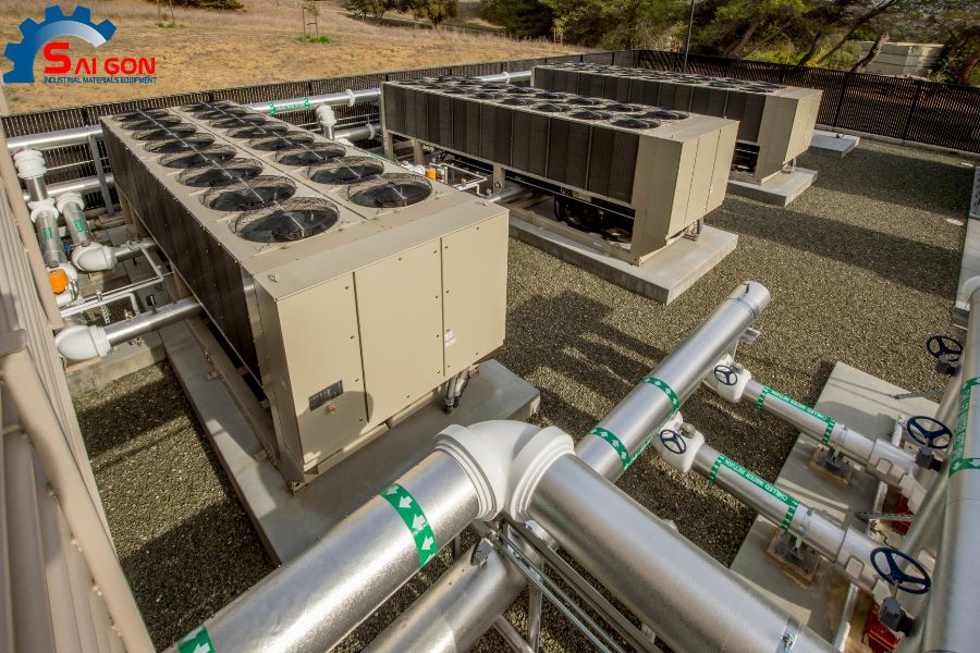 Hệ thống Chiller cho nhà máy chế biến thuỷ sản
