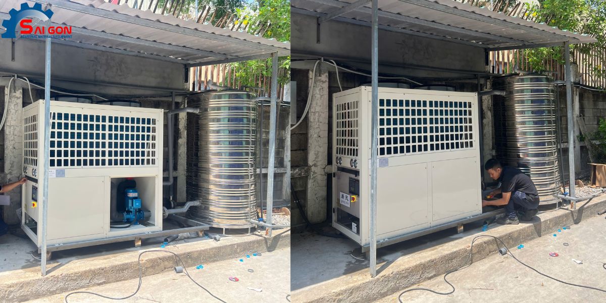 Dự án lắp đặt hệ thống Chiller cho nhà máy