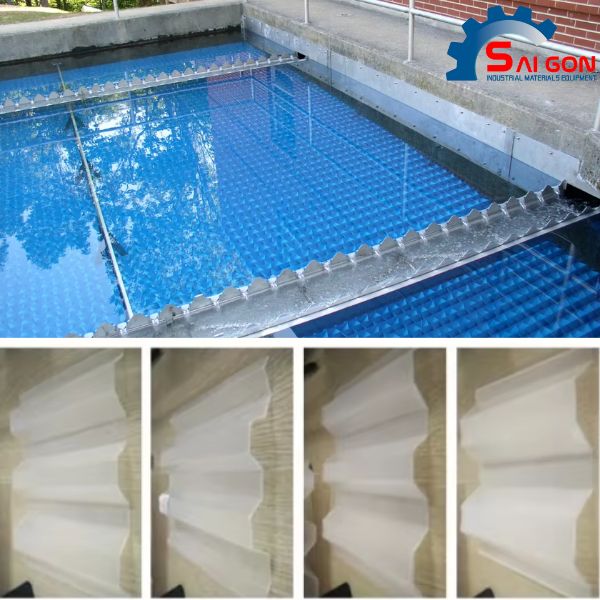 Xử lý nước thải bằng ấm lắng Lamen 