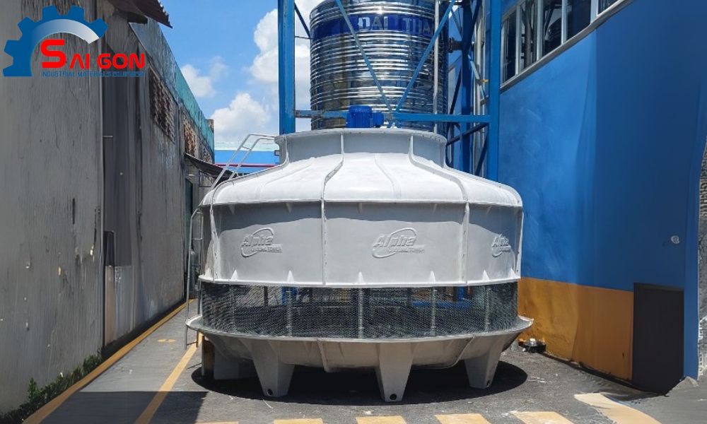Tháp giải nhiệt Alpha 150RT thực tế