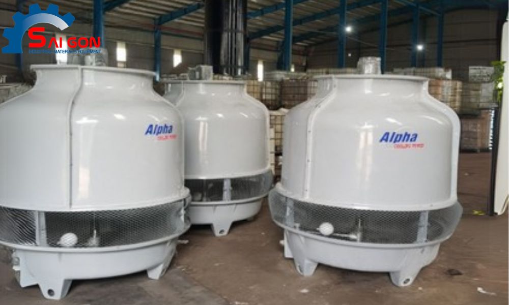 Tháp giải nhiệt Alpha 25RT thực tế