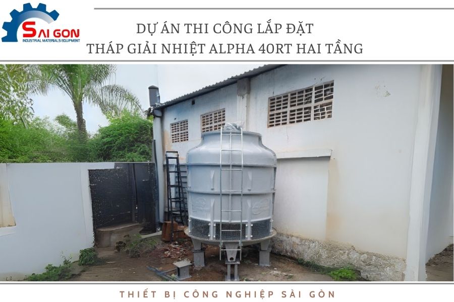 Tháp giải nhiệt Alpha 40RT hai tầng tại Hồ Chí Minh-3