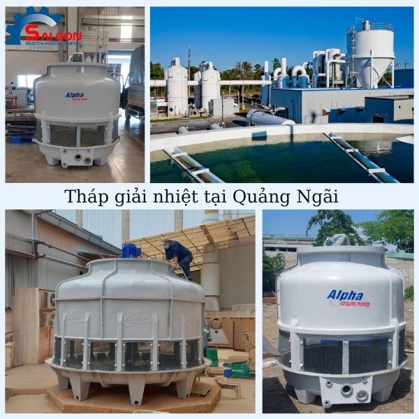 Tháp giải nhiệt tại Quãng Ngãi chính hãng, giá tốt