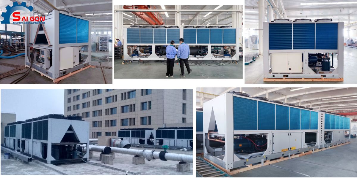Ứng dụng của máy Chiller làm lạnh nước