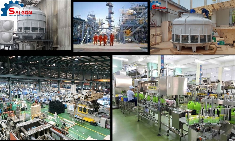 Ứng dụng của tháp giải nhiệt tại Hậu Giang