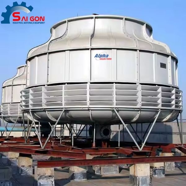 Dự án lắp đặt tháp giải nhiệt công suất lớn