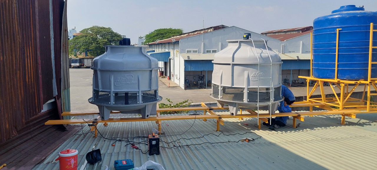 Thi công lắp đặt tháp giải nhiệt chất lượng, giá tốt