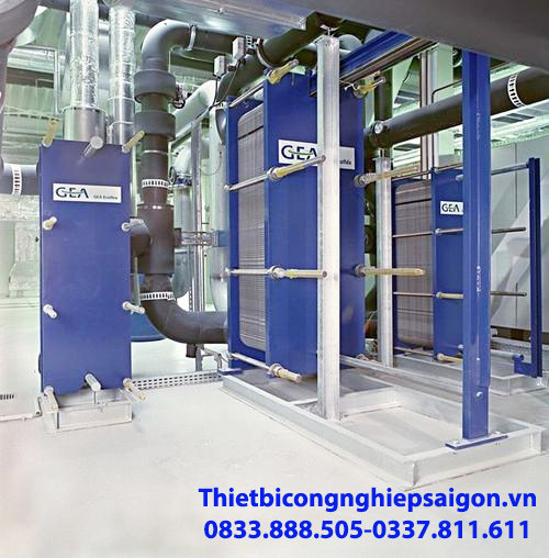 bộ thiết bị trao đổi nhiệt dạng tấm gea thiết bị công nghiệp sài gòn