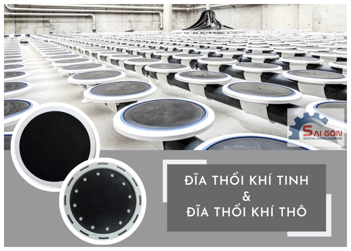 Dựa trên kích thước và số lượng lỗ, đĩa phân phối khí được chia thành 2 loại