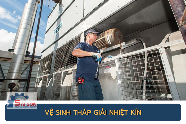 Vệ sinh tháp giải nhiệt kín vô cùng quan trọng và cần tiến hành theo định kỳ