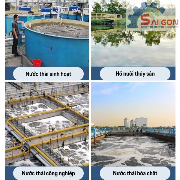 Ứng dụng của giá thể vi sinh MBBR PE08
