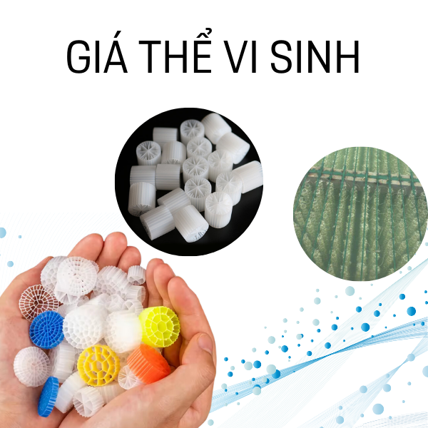 Giá thể vi sinh - vật tư xử lý nước tốt nhất