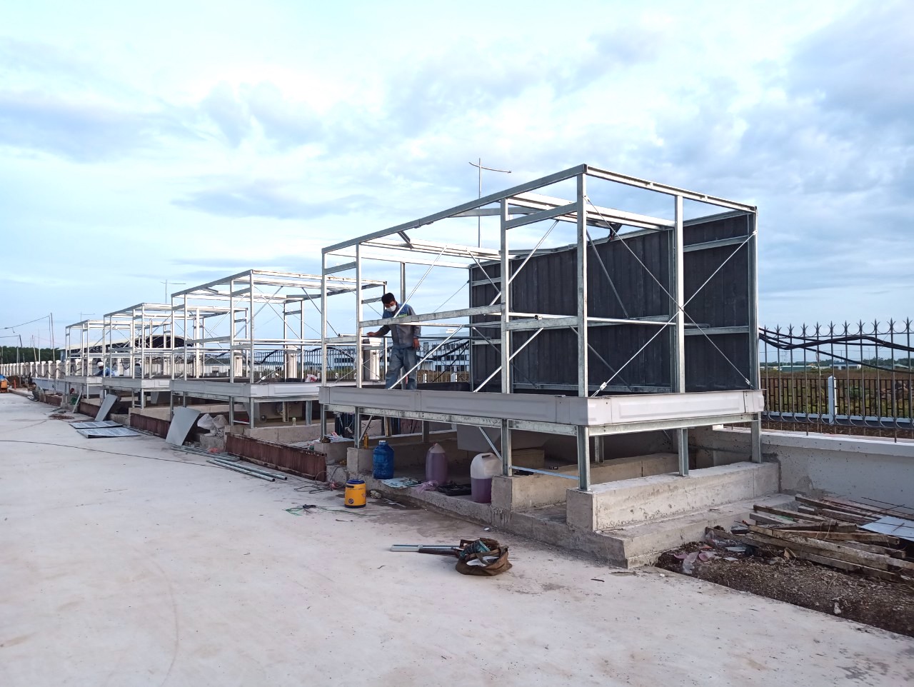 Quy trình thi công và lắp đặt tháp giải nhiệt tại Tiền Giang