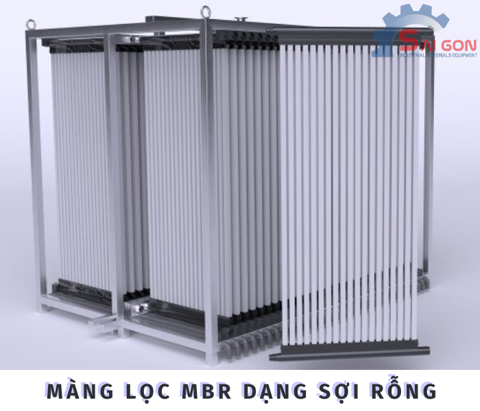 Màng MBR dạng sợi có tuổi thọ cao, ít tắc nghẽn, dễ vận hành, lọc nước tốt,...