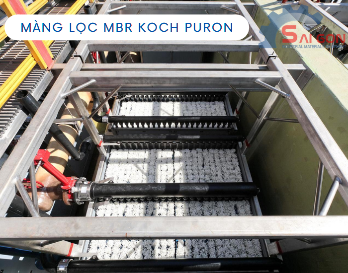 Màng lọc KOCH Puron hoạt động ổn định, không bị gián đoạn.