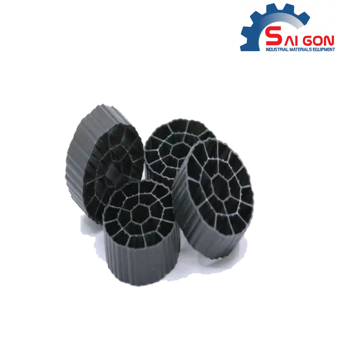 Giá thể vi sinh MBBR có dạng giống bánh xe