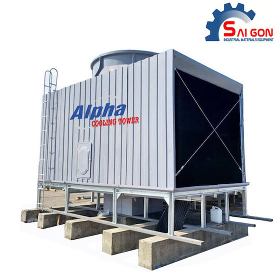 Tháp giải nhiệt Alpha là thiết bị được lắp đặt ở nhiều nhà máy lớn tại Việt Nam