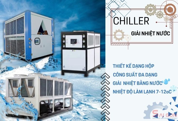 Chiller giải nhiệt nước công nghiệp