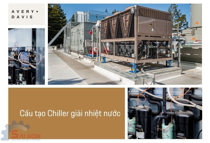 Cấu tạo Chiller giải nhiệt nước