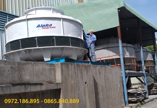 Dự án lắp đặt tháp giải nhiệt 225rt alpha tại nhà máy hóa chất đồng nai 03