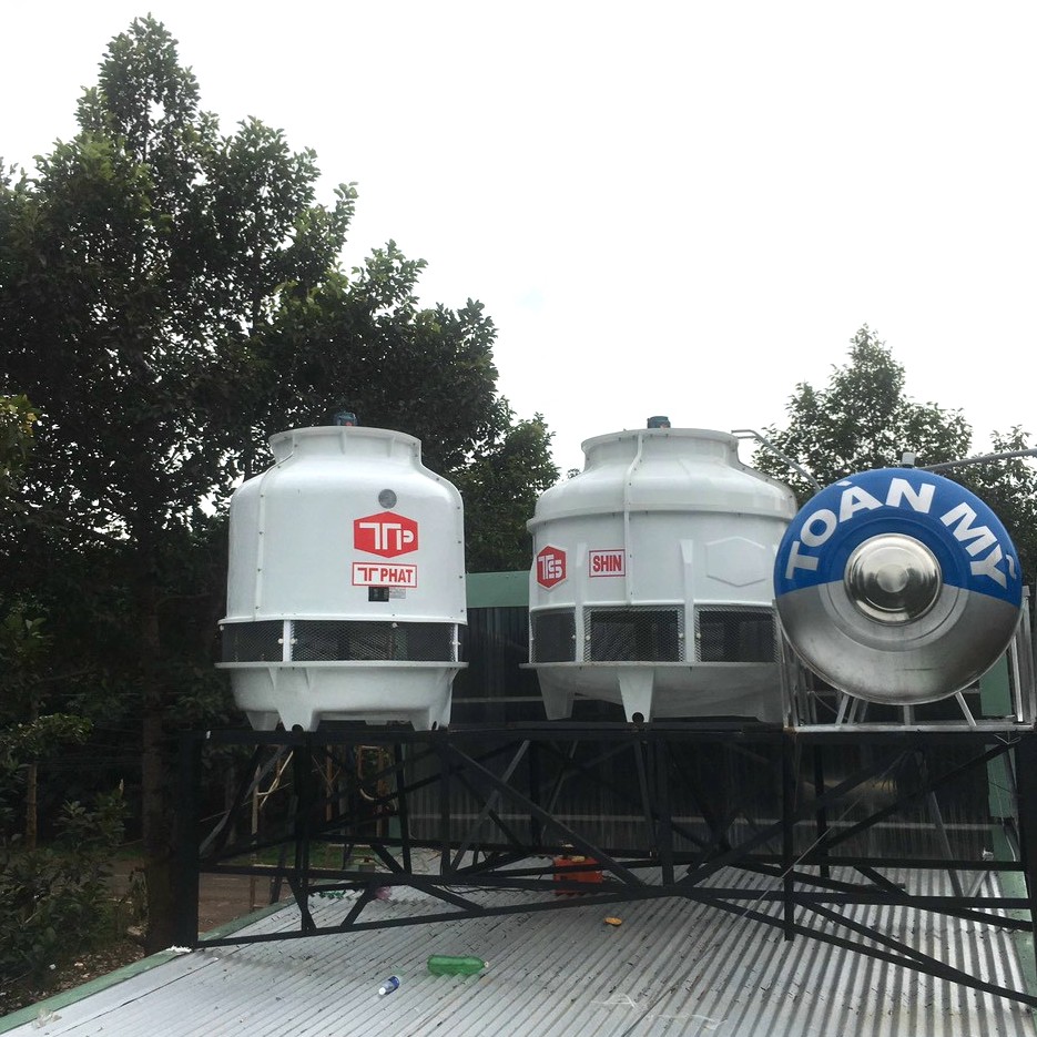 Tháp giải nhiệt Tashin 20RT được phân phối và lắp đặt bởi Thiết bị Công nghiệp Sài Gòn