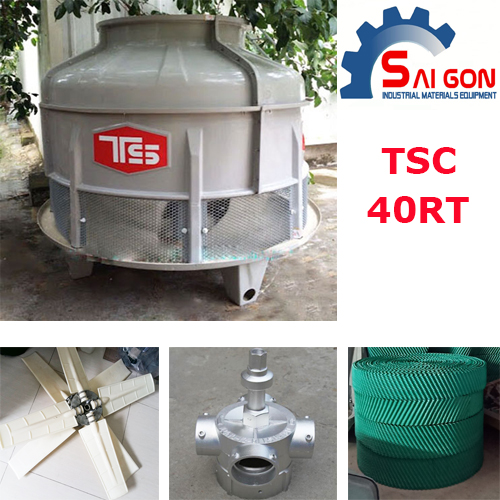 Các linh kiện của tháp giải nhiệt Tashin 40RT