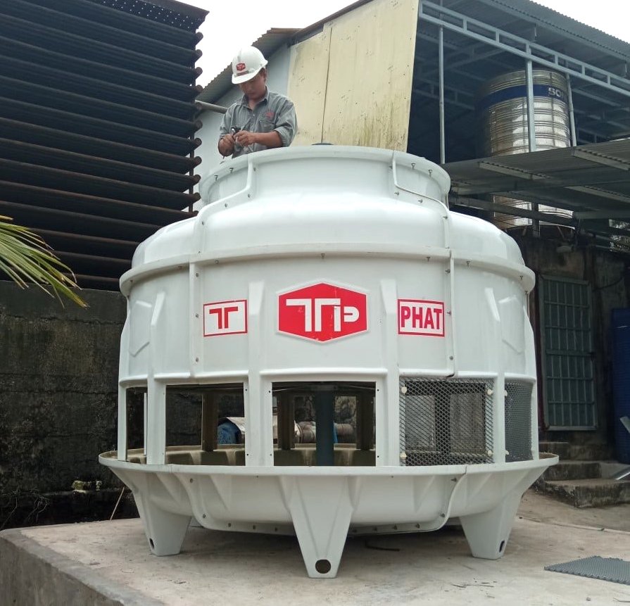 Tháp giải nhiệt Tashin TSC 80RT được phân phối chính hãng bởi Thiết bị Công nghiệp Sài Gòn