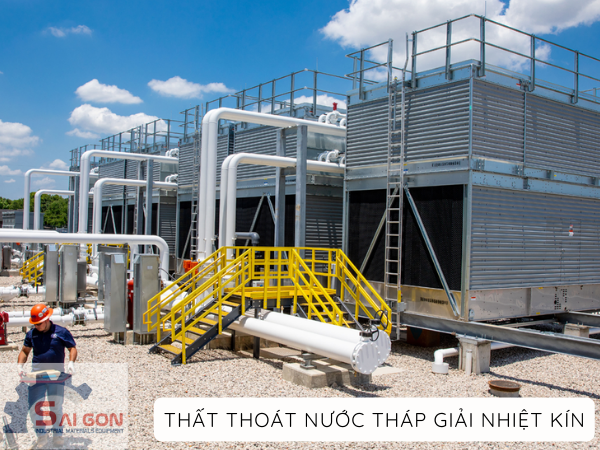 Có 3 nguyên nhân cơ bản khiến tháp giải nhiệt kín bị thất thoát nước