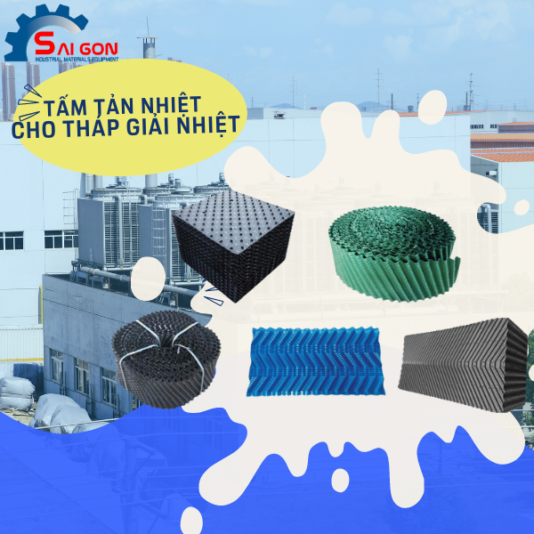 Tấm tản nhiệt cho tháp giải nhiệt