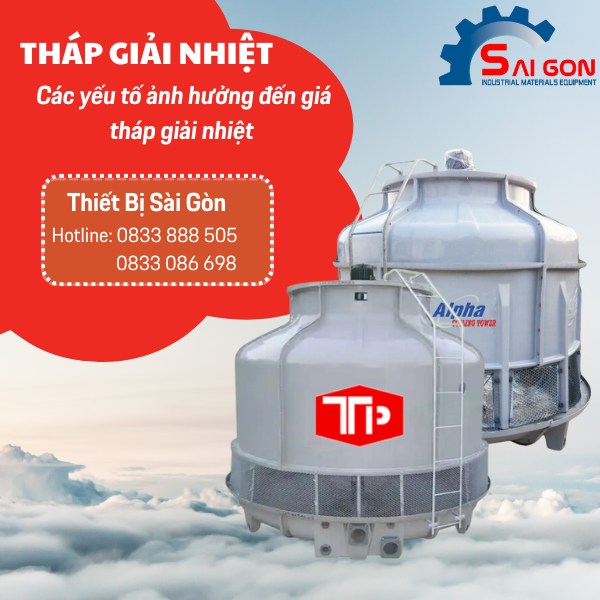 Các yếu tố ảnh hưởng đến giá tháp giair nhiệt
