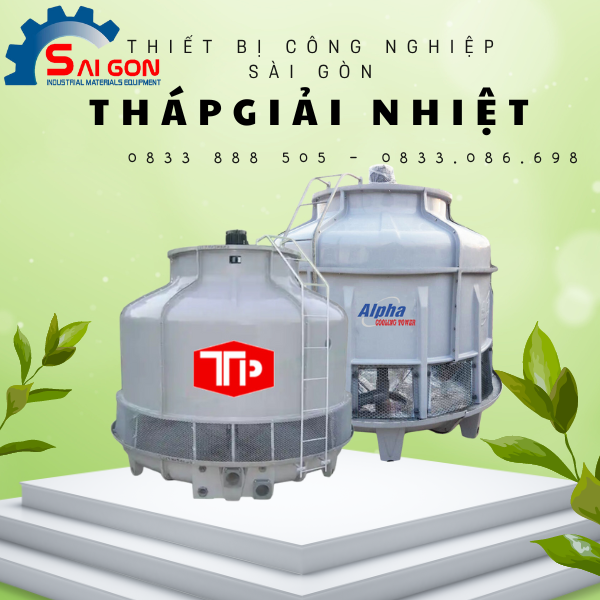 Cấu tạo, nguyên lý và ứng dụng của tháp giải nhiệt