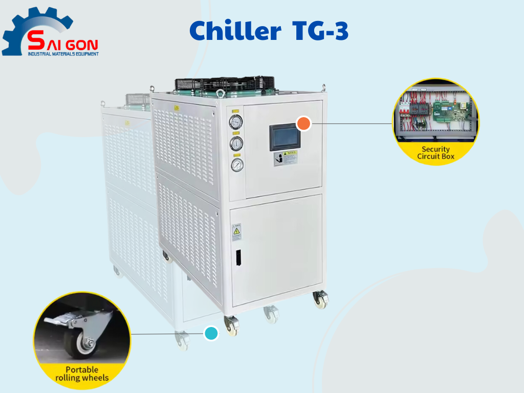 Chiller làm lạnh nước công nghiệp TG-3