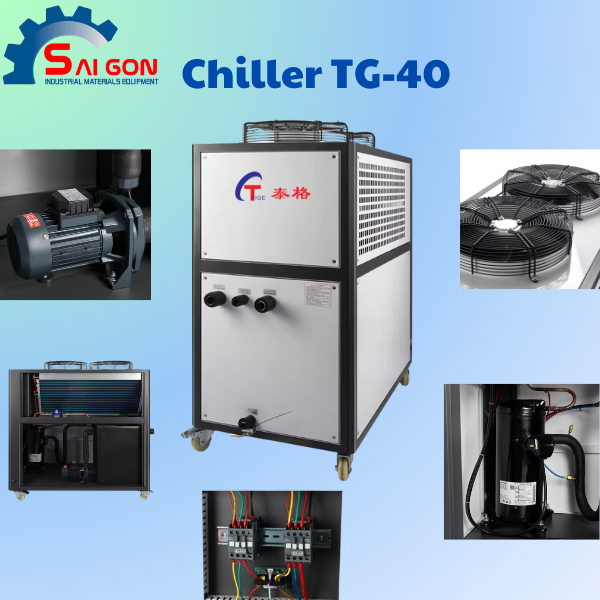 Chiller làm lạnh nước công nghiệp TG-40