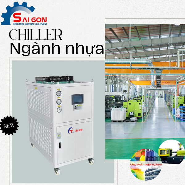 Chiller ngành nhựa - Chiller làm lạnh nước công nghiệp trong ngành nhựa