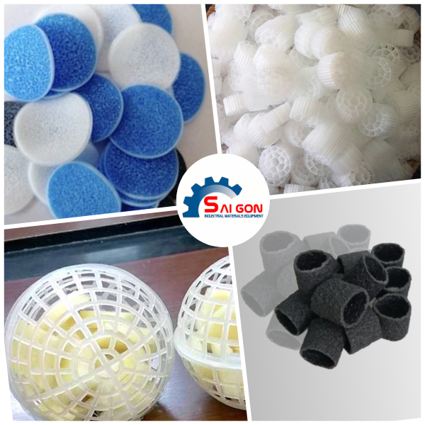 Các loại giá thể vi sinh di động giá rẻ, chính hãng