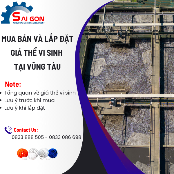 Mua giá thể vi sinh tại Vũng Tàu giá rẻ, chính hãng