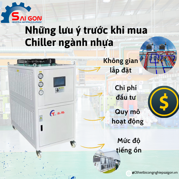 Những lưu ý trước khi mua Chiller làm lạnh nước công nghiệp trong ngành nhựa