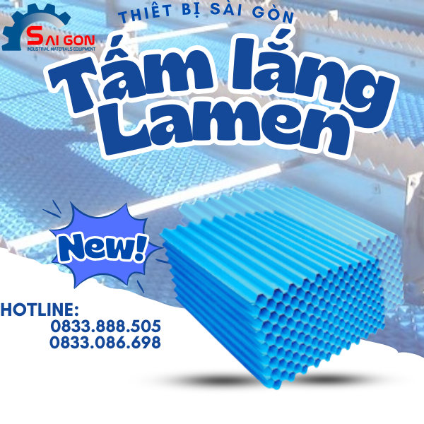 Tấm lắng Lamen trong xử lý nước thải