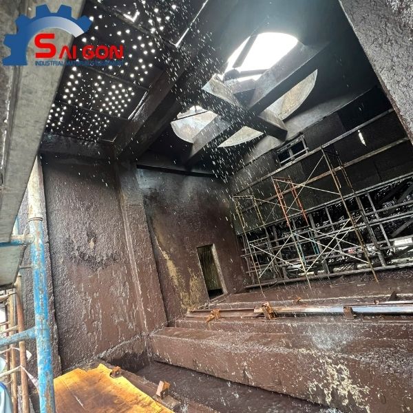 Sự cố tháp giải nhiệt
