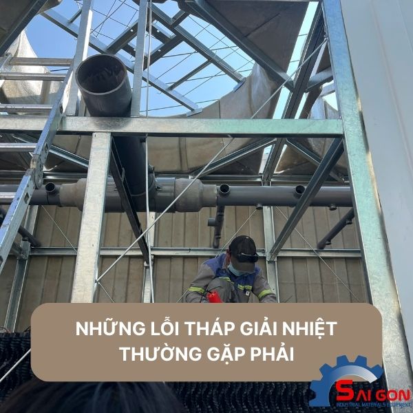 Sửa chữa tháp giải nhiệt