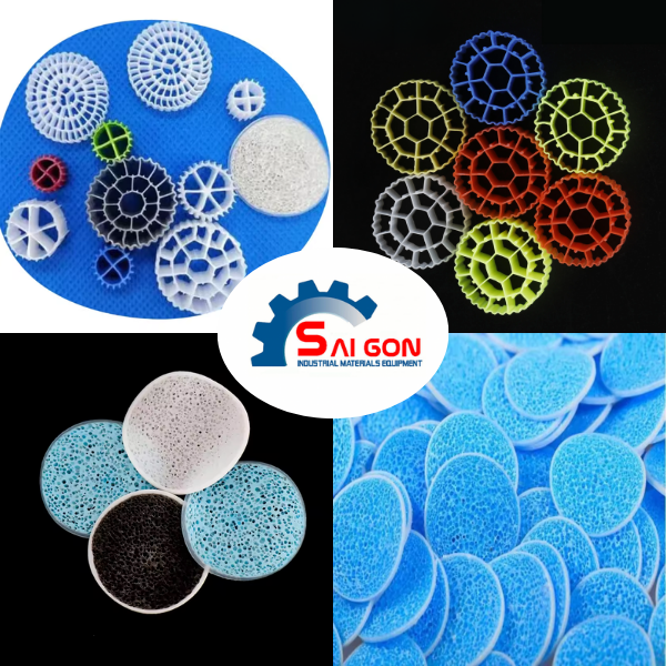 Hình minh hoạ: Các loại giá thể vi sinh tại Cần Thơ