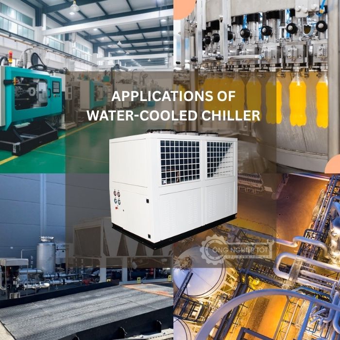 Ứng dụng của chiller giải nhiệt nước