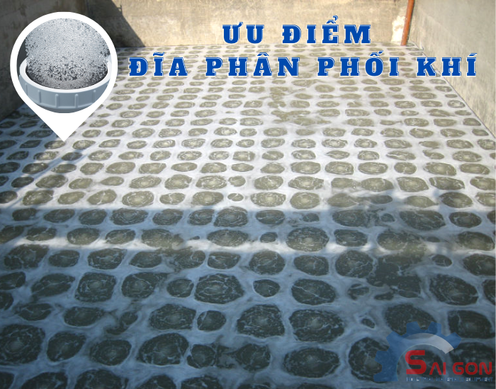 Các ưu điểm của đĩa thổi khí trong hệ thống xử lý nước và ao hồ