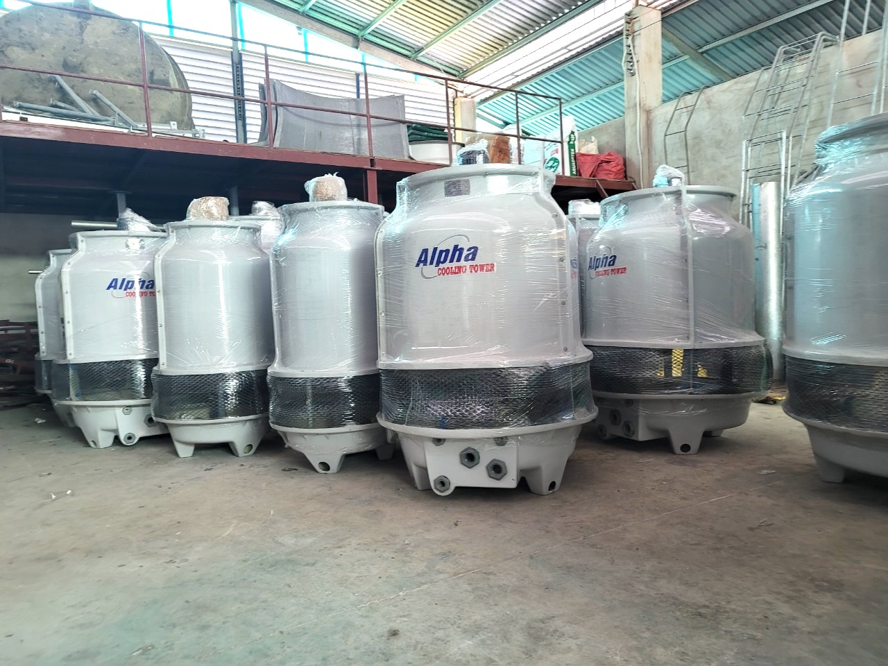 Tháp giải nhiệt Alpha được ưu chuộng vì đa dạng mẫu mã và công suất